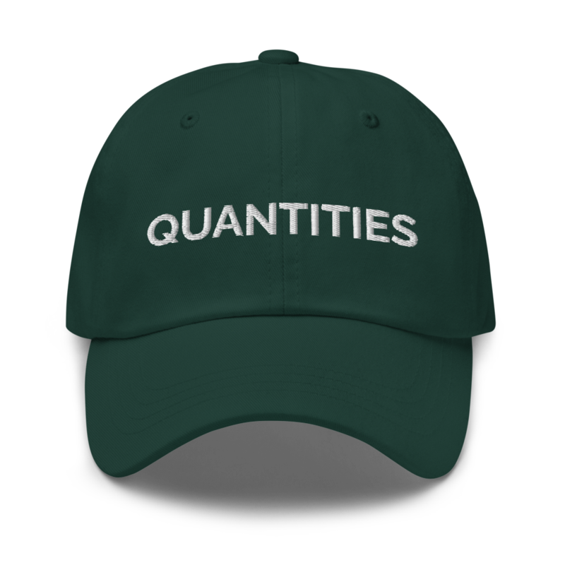 Quantities Hat - Spruce