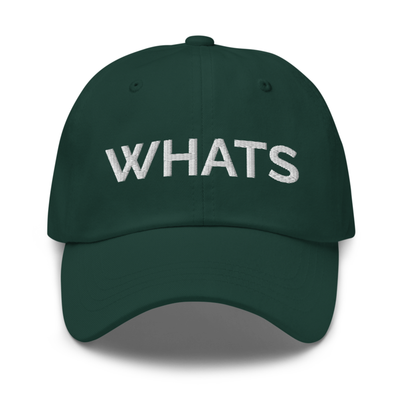 Whats Hat - Spruce