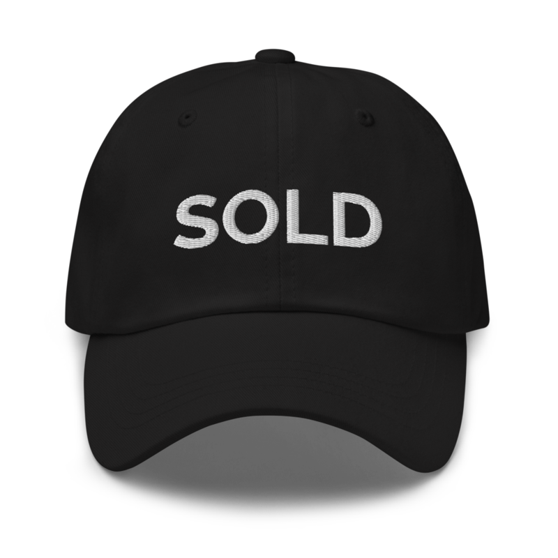 Sold Hat - Black