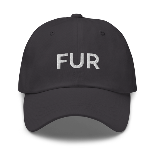 Fur Hat - Dark Grey