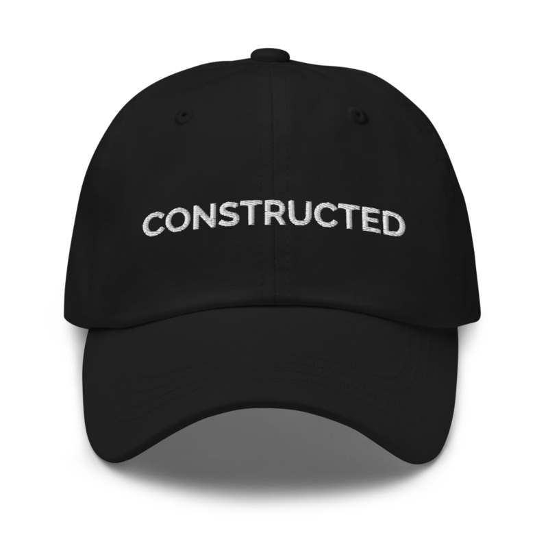 Constructed Hat - Black