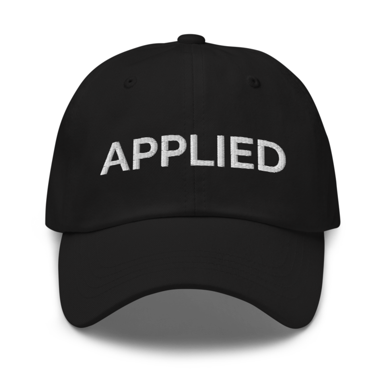 Applied Hat - Black