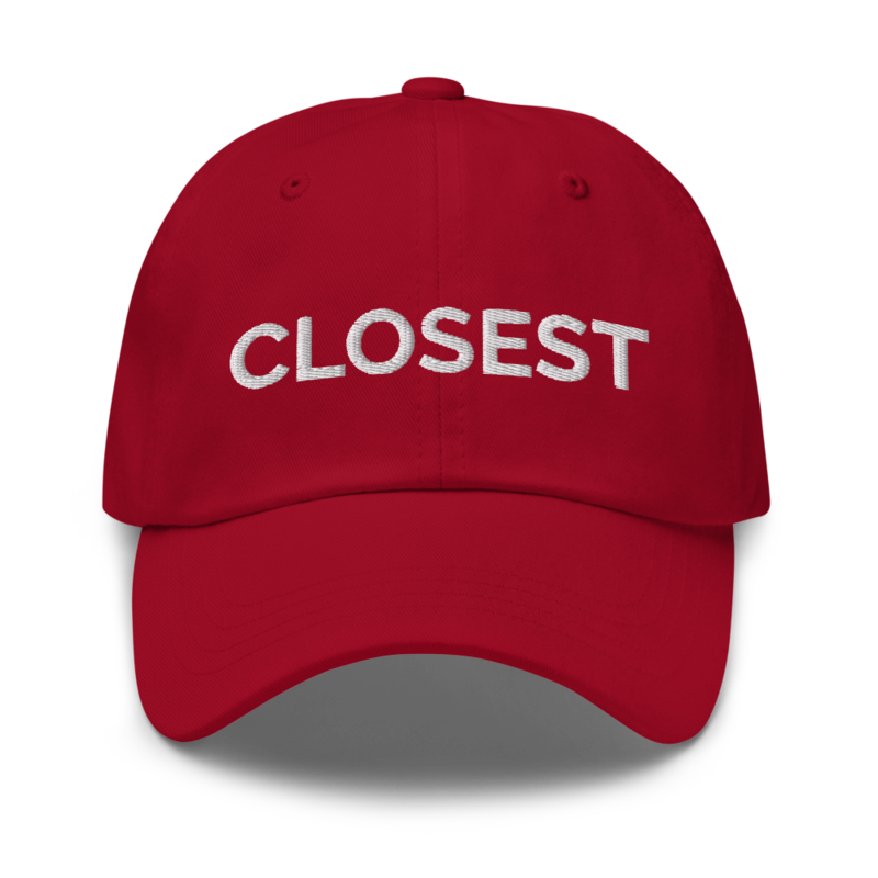 Closest Hat - Cranberry