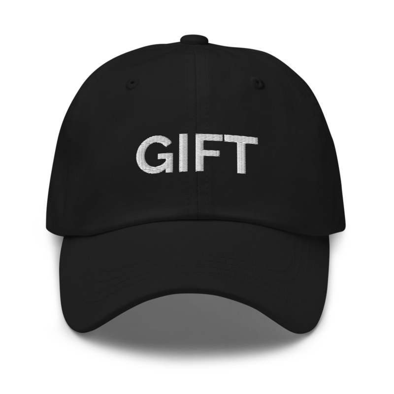 Gift Hat - Black