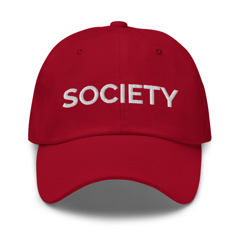 Society Hat - Cranberry