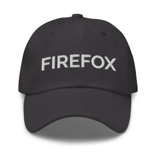 Firefox Hat - Dark Grey