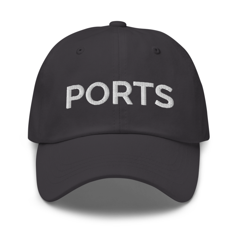 Ports Hat - Dark Grey