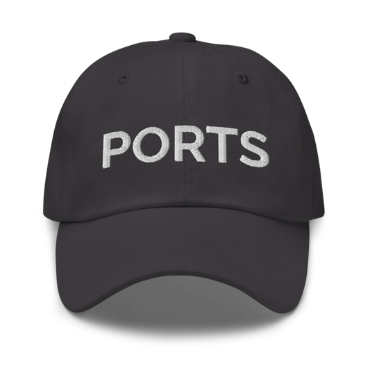 Ports Hat - Dark Grey