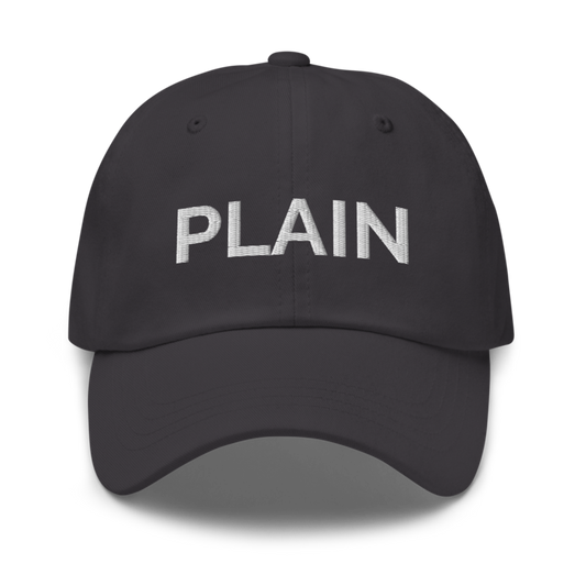 Plain Hat - Dark Grey