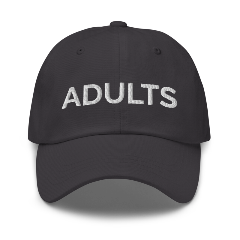 Adults Hat - Dark Grey