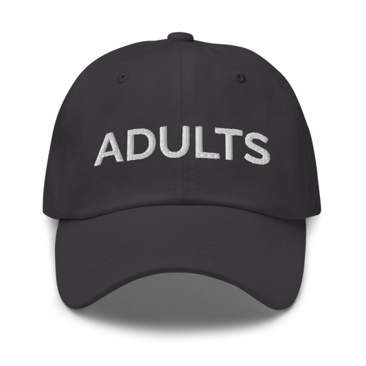 Adults Hat - Dark Grey
