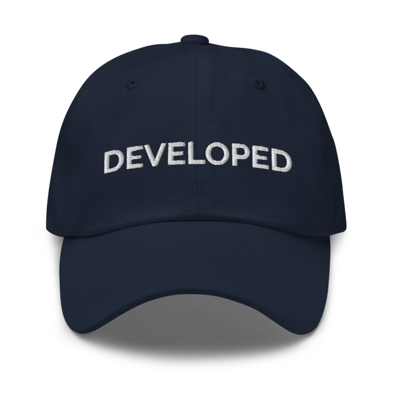 Developed Hat - Navy