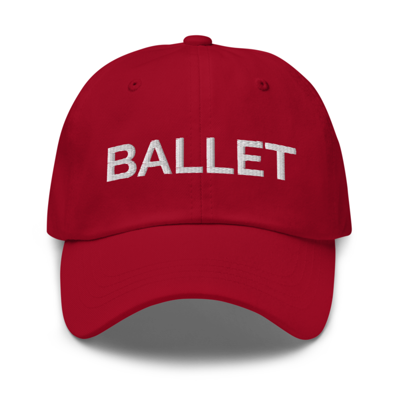 Ballet Hat - Cranberry