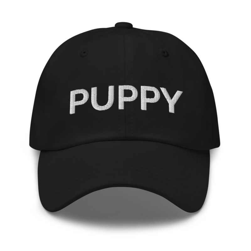 Puppy Hat - Black