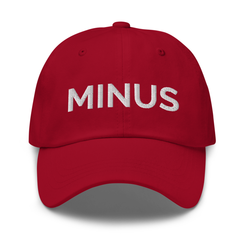 Minus Hat - Cranberry