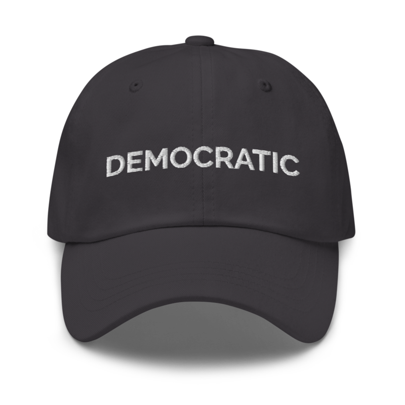Democratic Hat - Dark Grey