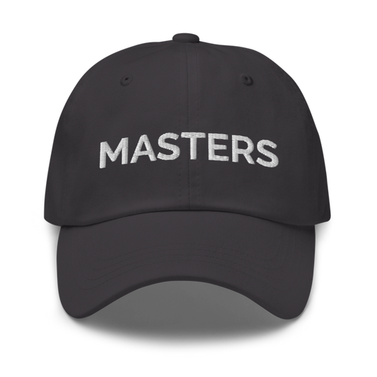 Masters Hat - Dark Grey