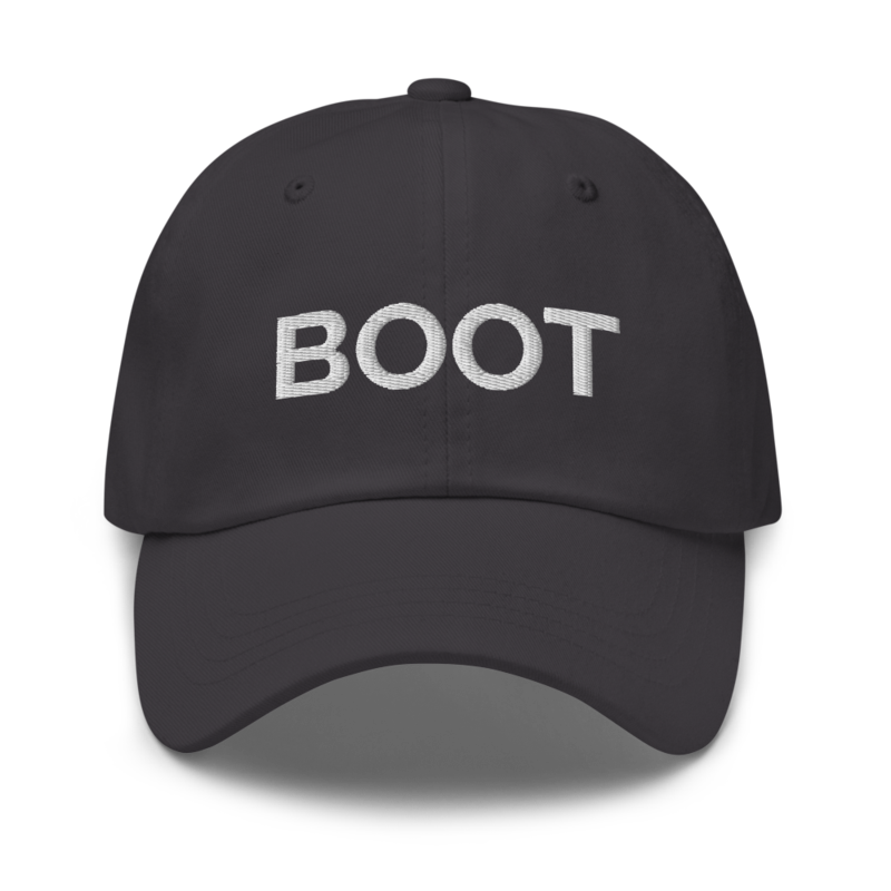 Boot Hat - Dark Grey
