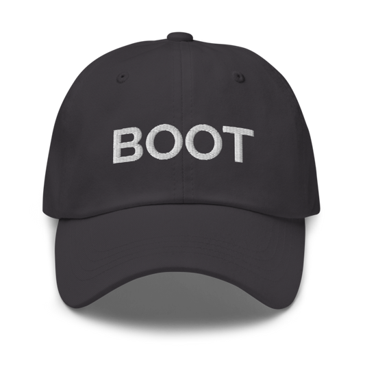 Boot Hat - Dark Grey