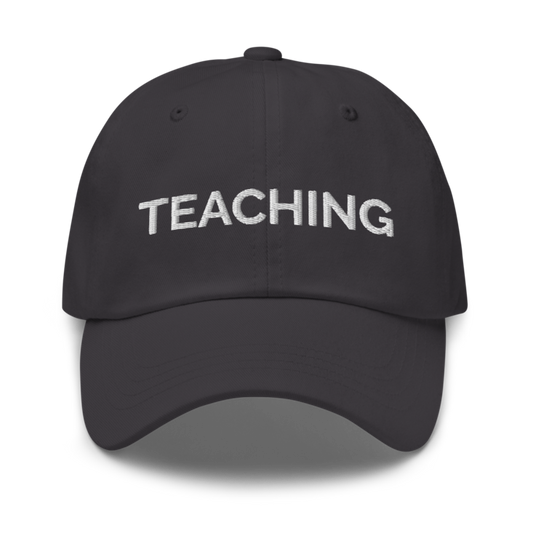 Teaching Hat - Dark Grey