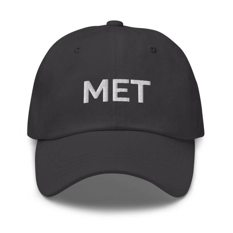 Met Hat - Dark Grey