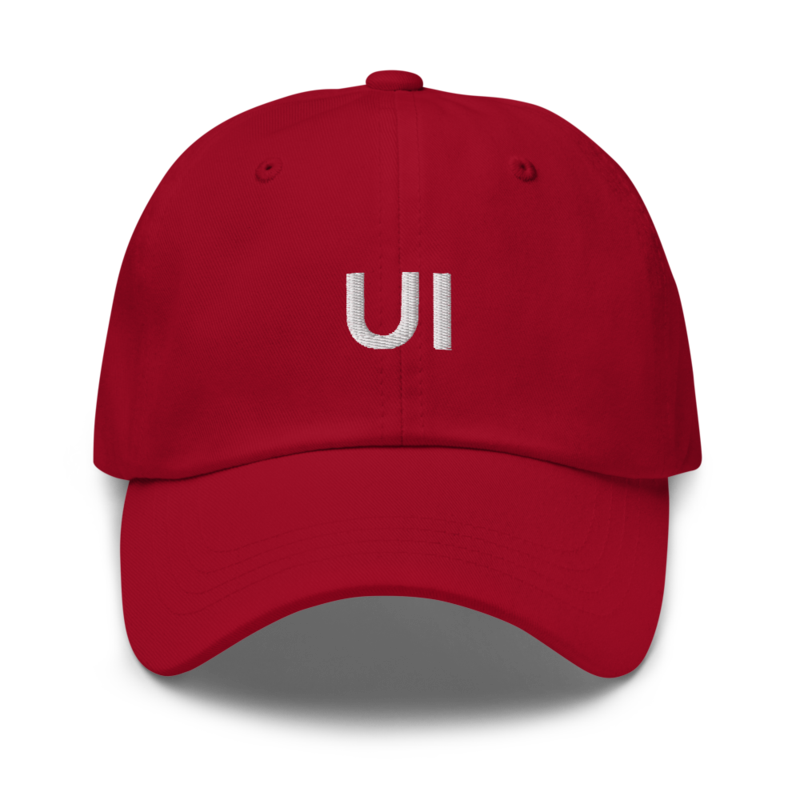 Ui Hat - Cranberry