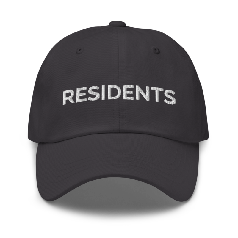 Residents Hat - Dark Grey