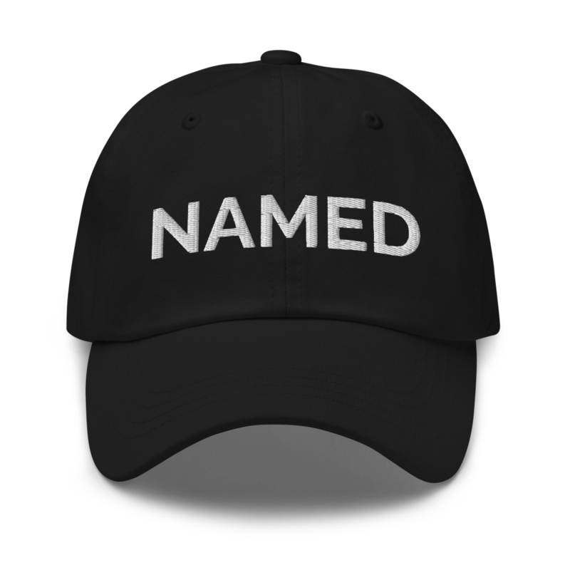 Named Hat - Black