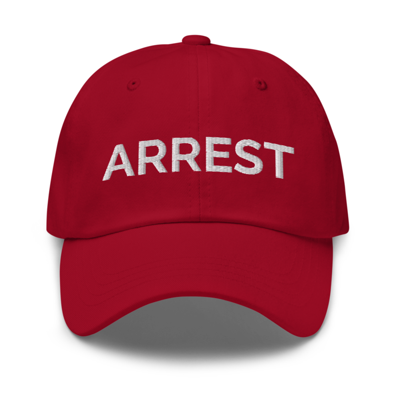 Arrest Hat - Cranberry