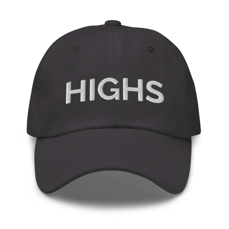 Highs Hat - Dark Grey
