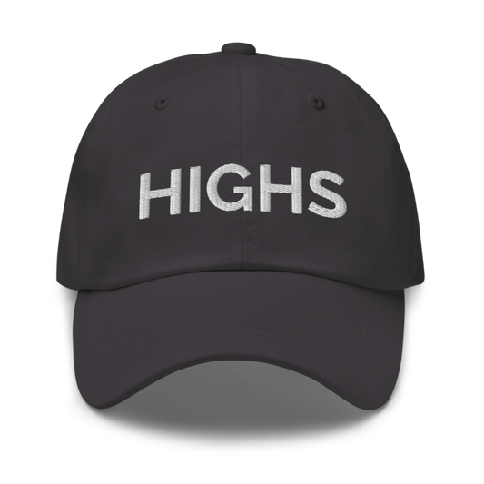 Highs Hat - Dark Grey