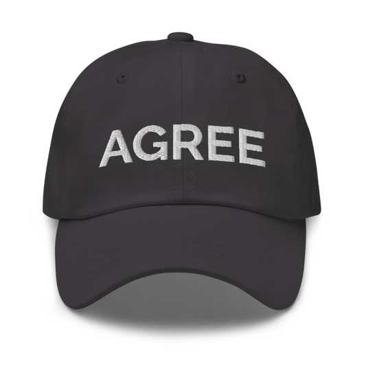 Agree Hat - Dark Grey