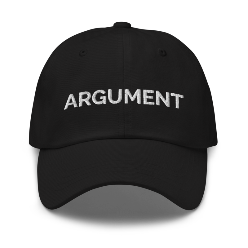 Argument Hat - Black