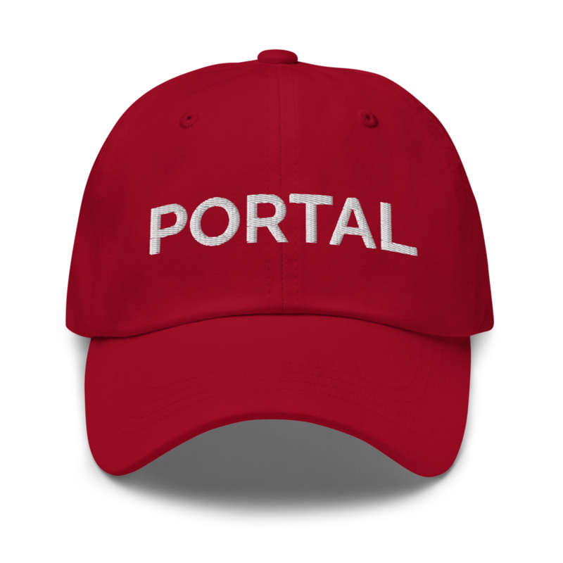 Portal Hat - Cranberry