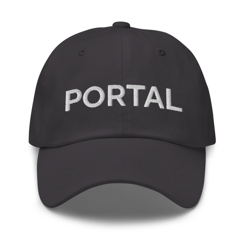 Portal Hat - Dark Grey