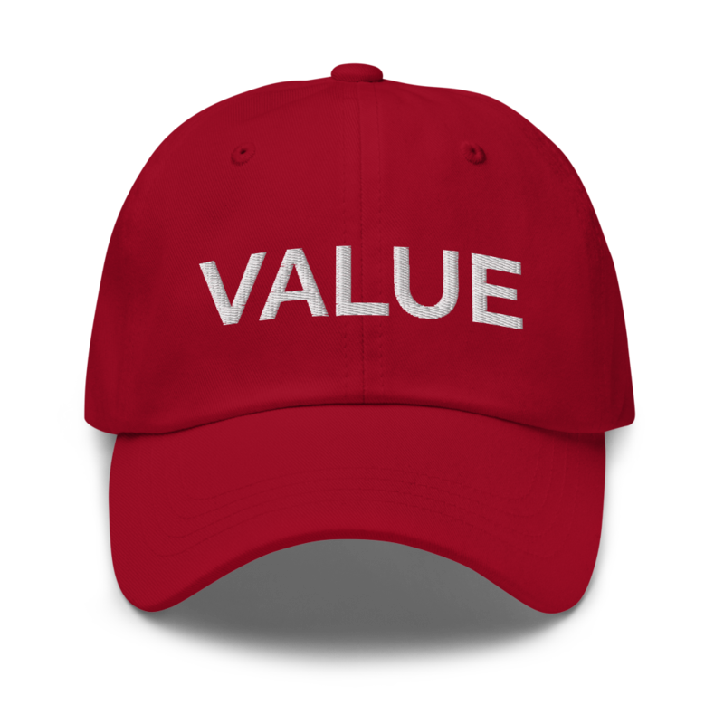 Value Hat - Cranberry