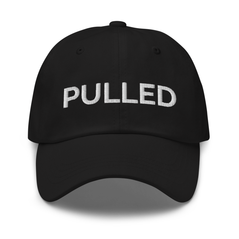 Pulled Hat - Black