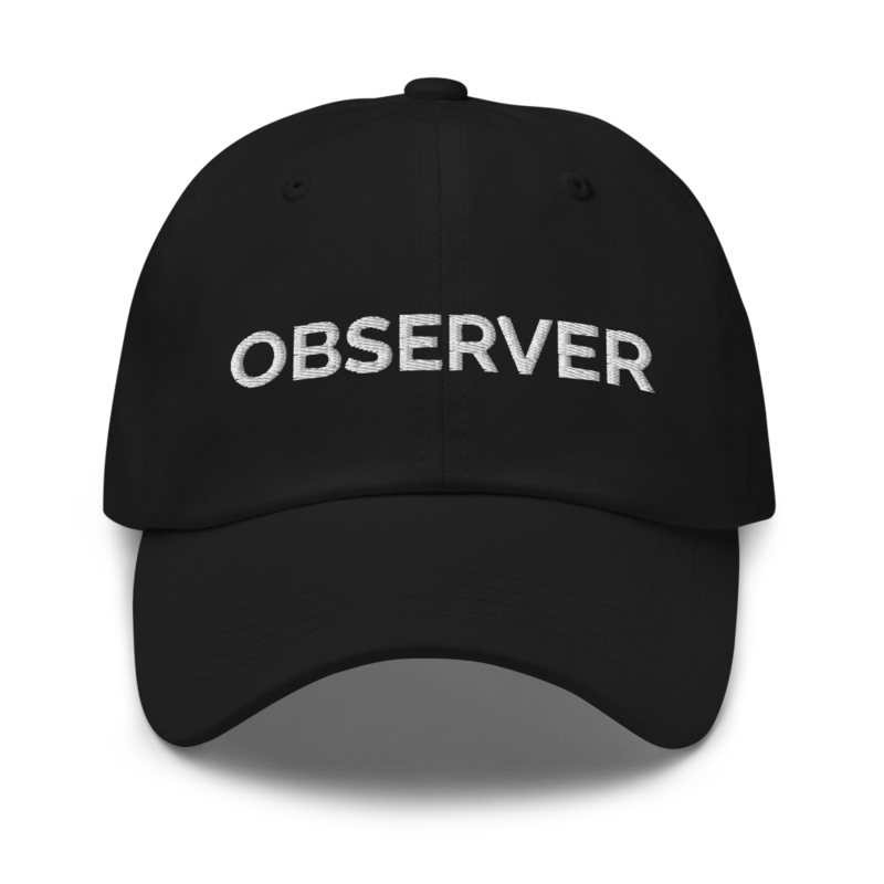 Observer Hat - Black