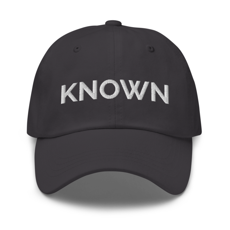 Known Hat - Dark Grey