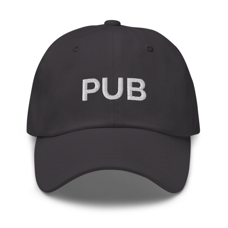 Pub Hat - Dark Grey