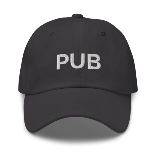 Pub Hat - Dark Grey