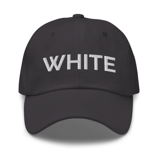 White Hat - Dark Grey