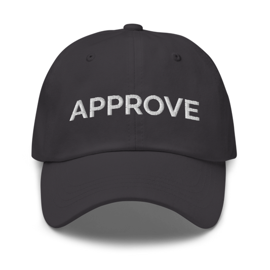 Approve Hat - Dark Grey