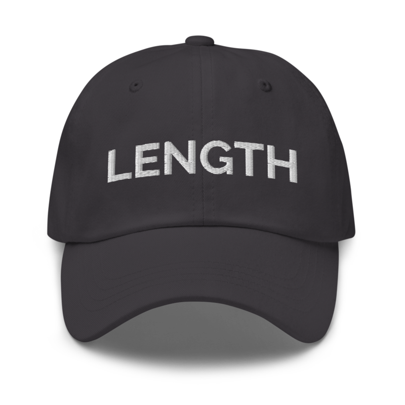 Length Hat - Dark Grey