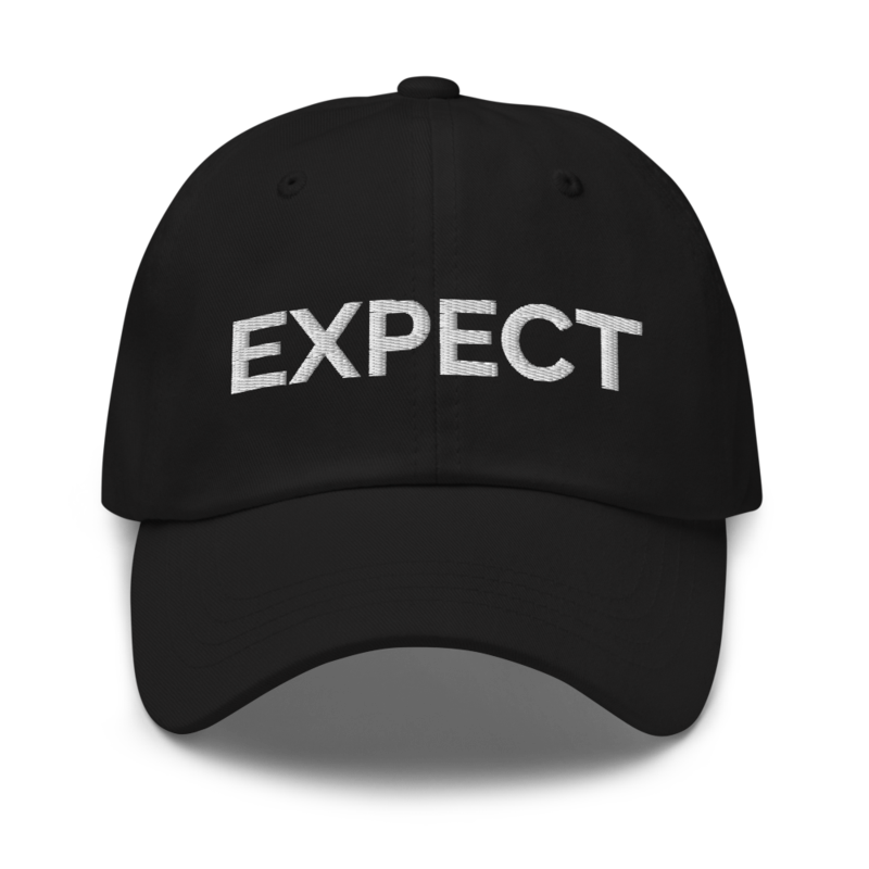 Expect Hat - Black