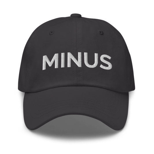 Minus Hat - Dark Grey