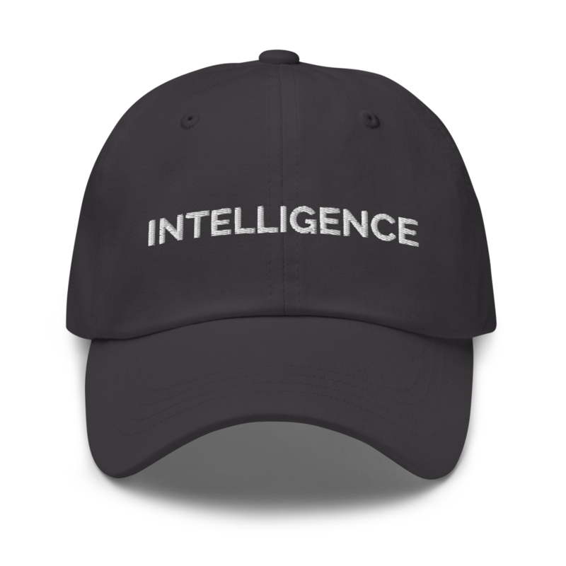Intelligence Hat - Dark Grey