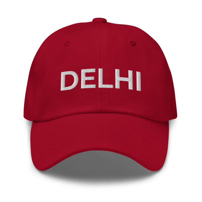 Delhi Hat - Cranberry