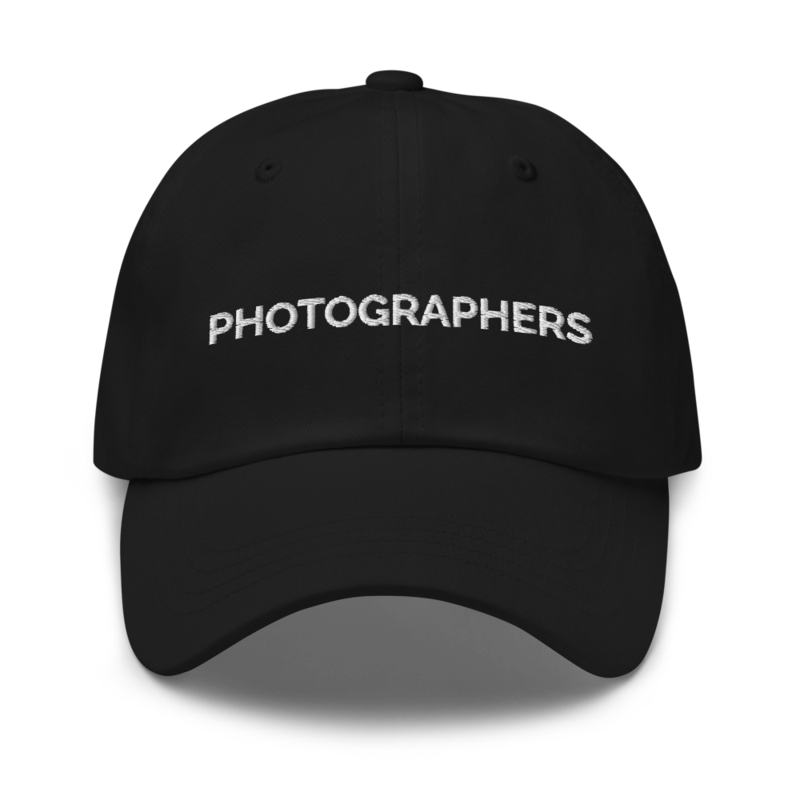 Photographers Hat - Black