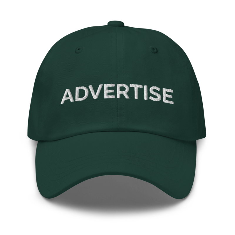 Advertise Hat - Spruce